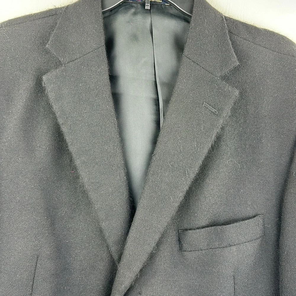 Hart Schaffner Marx Gold Trumpeter Cashmere Two Button Jacket